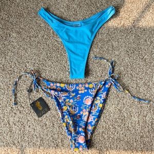 (2) swim bottoms by Skatie and Glasson NWT